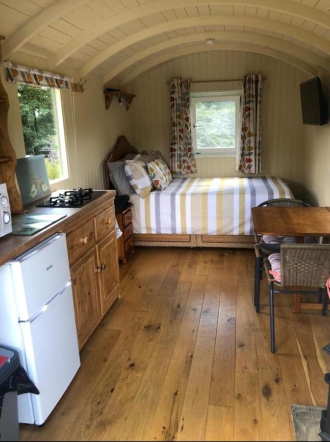 Charming Tranquil Shepherds Hut With Lakeside Balcony 'Roach' Uckfield Bagian luar foto
